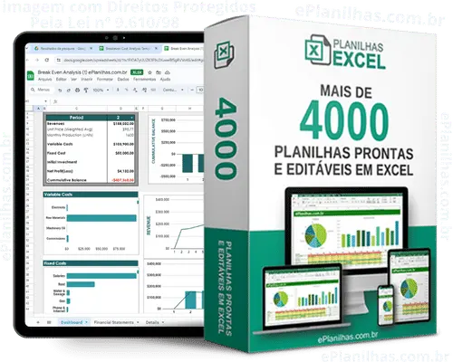 Planilha de Exemplos de Formulas de Excel Avançado