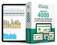 Planilha de excel atualizado