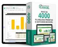 Modelo de orçamento mensal excel