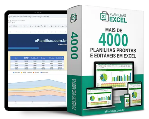 Planilha de excel atualizado