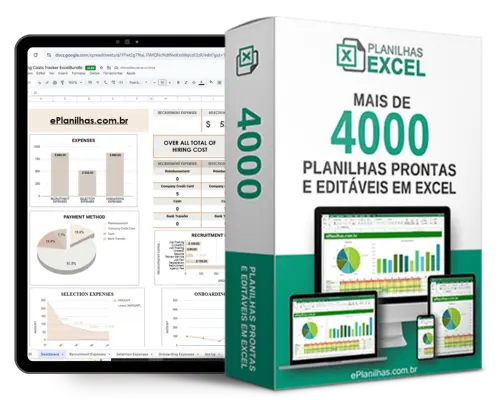 Planilha de controle de fechamento de mês