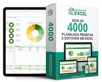 Planilha com Dashboard financeiro