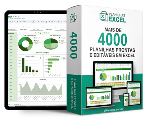 Planilha de controle de consumo energético