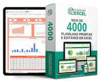 Planilha de controle de faturas de consumo