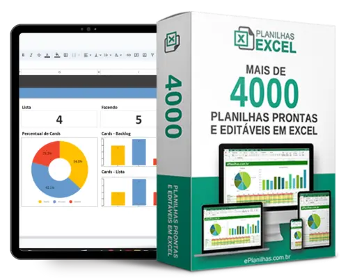 Planilha de controle de contas de Água e energia