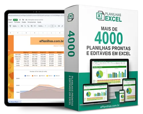 Planilha de controle de gastos particulares