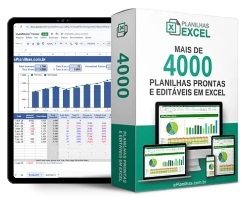 Planilha de plano de negócios de serviços