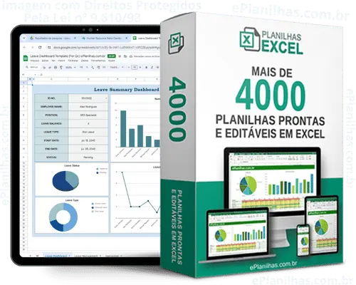 Planilha de levantamento de materiais elétricos