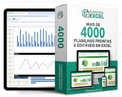 Planilha de controle de pagamentos de fornecedor