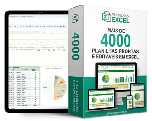 Planilha de controle de vendas por indústria e controle de recebimento