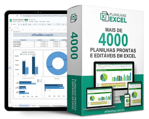 Planilha de scorecard