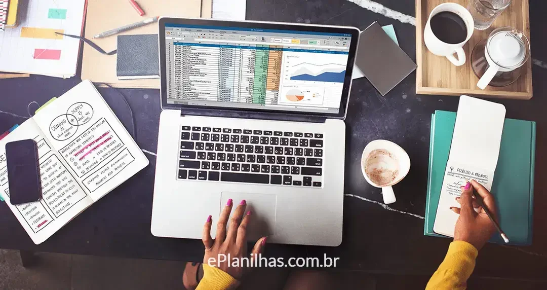 Como dividir uma planilha em várias seções?